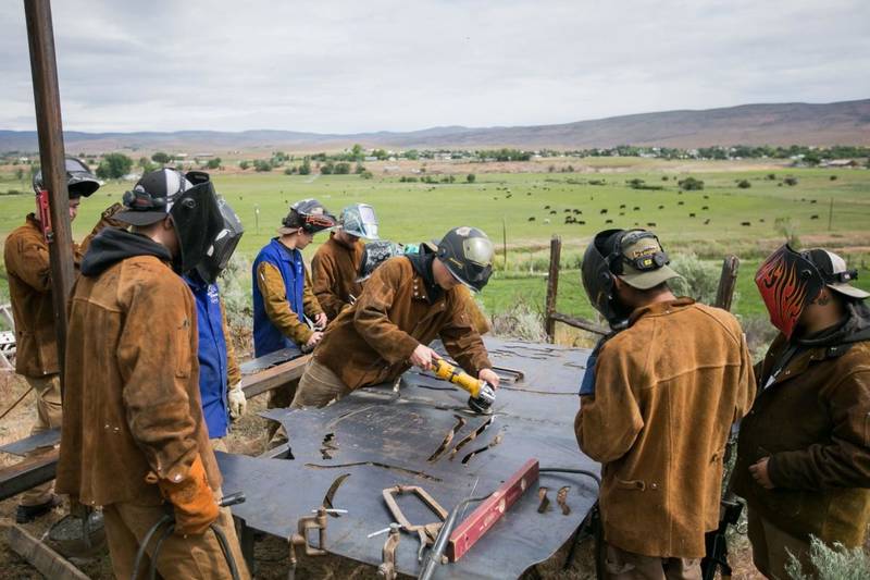 Welding Program Creates New Structure for Historic Site