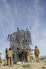 Perry Tech Welding program constructs the Wenas Mammoth silhouette