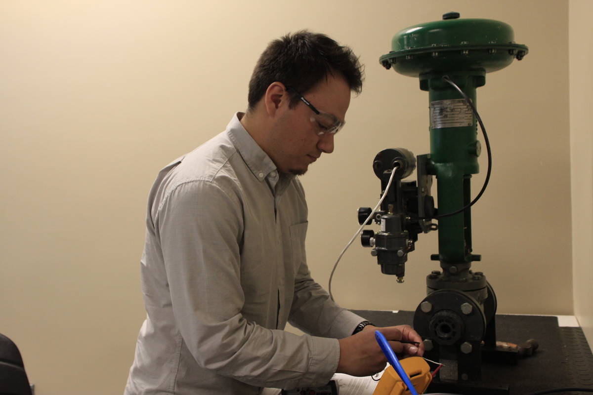 Nita's Son Ricky is a Perry Tech Instrumentation Grad