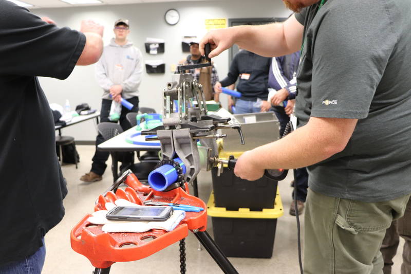 Plumbing Program Continues Strong at Perry Tech
