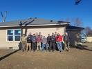 Plumbing students working on a Habitat for Humanity house in Granger Thumbnail