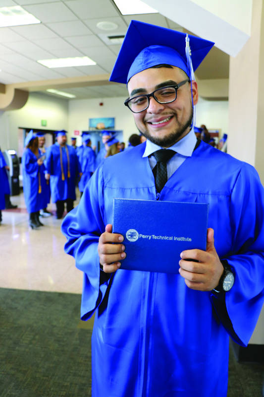 Graduation day is a victory for young man in BTA program