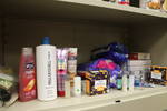 Not only food, but toiletries are also featured in the Perry Pantry.