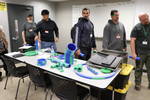 Plumbing students received complimentary installation kits as part of their Aquatherm certification training